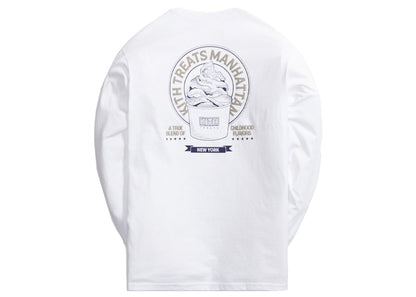 Kith Treats New York Academy L/S Tee White