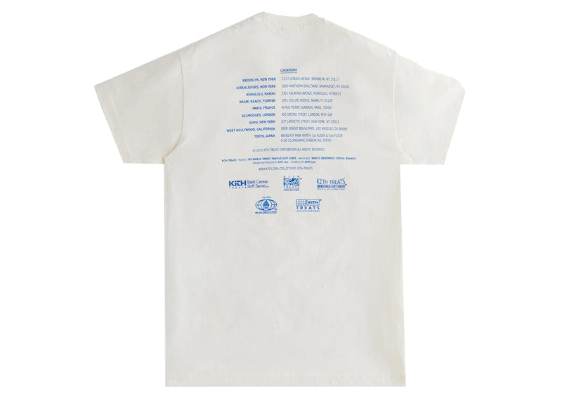 Kith Treats Paris Tour Tee Sandrift