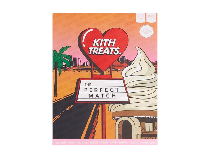 Kith Treats Perfect Match Vintage Tee Sandrift