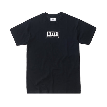 Kith Treats Proof Of Purchase Tee Black