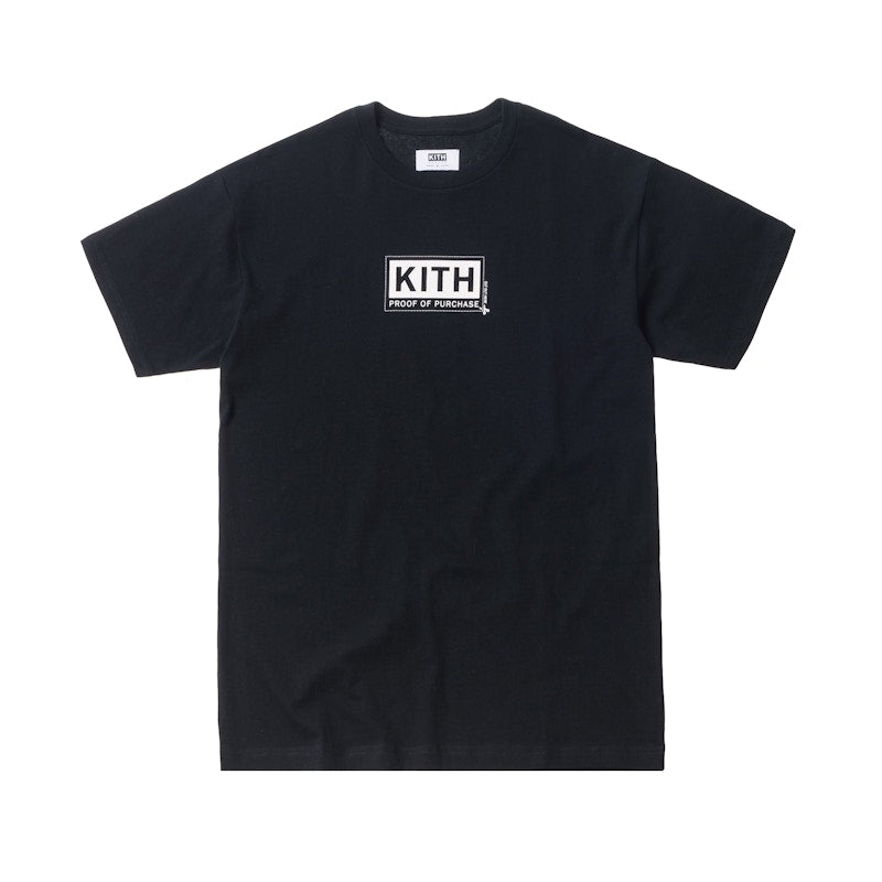 Kith Treats Proof Of Purchase Tee Black