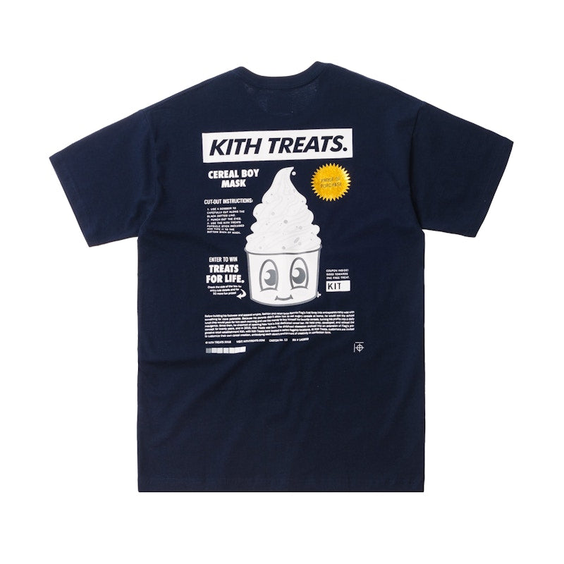 Kith Treats Proof Of Purchase Tee Navy