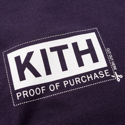 Kith Treats Proof Of Purchase Tee Purple