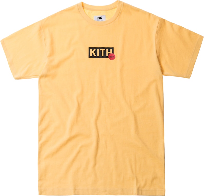 Kith Treats Proof Sticker Tee Yellow