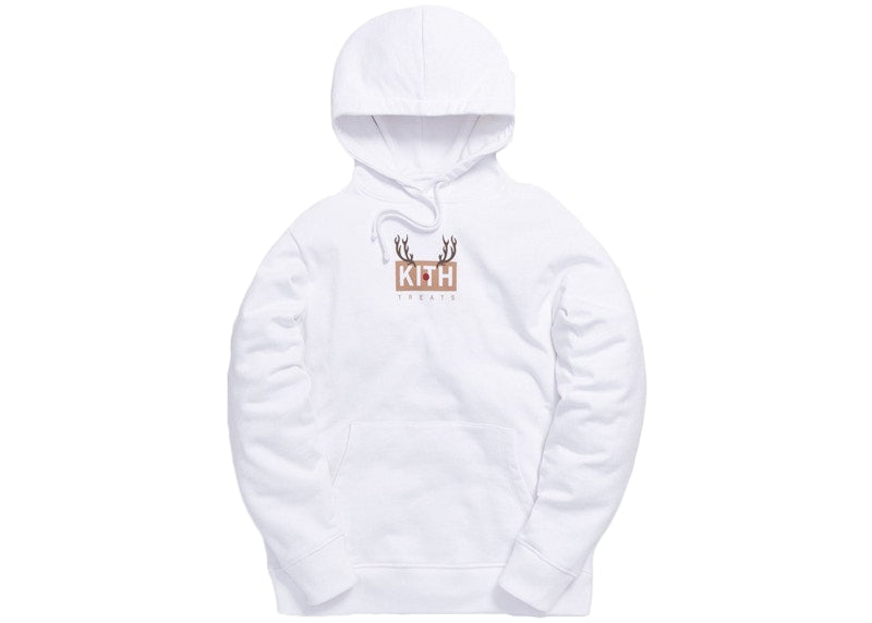 Kith Treats Reindeer Hoodie White
