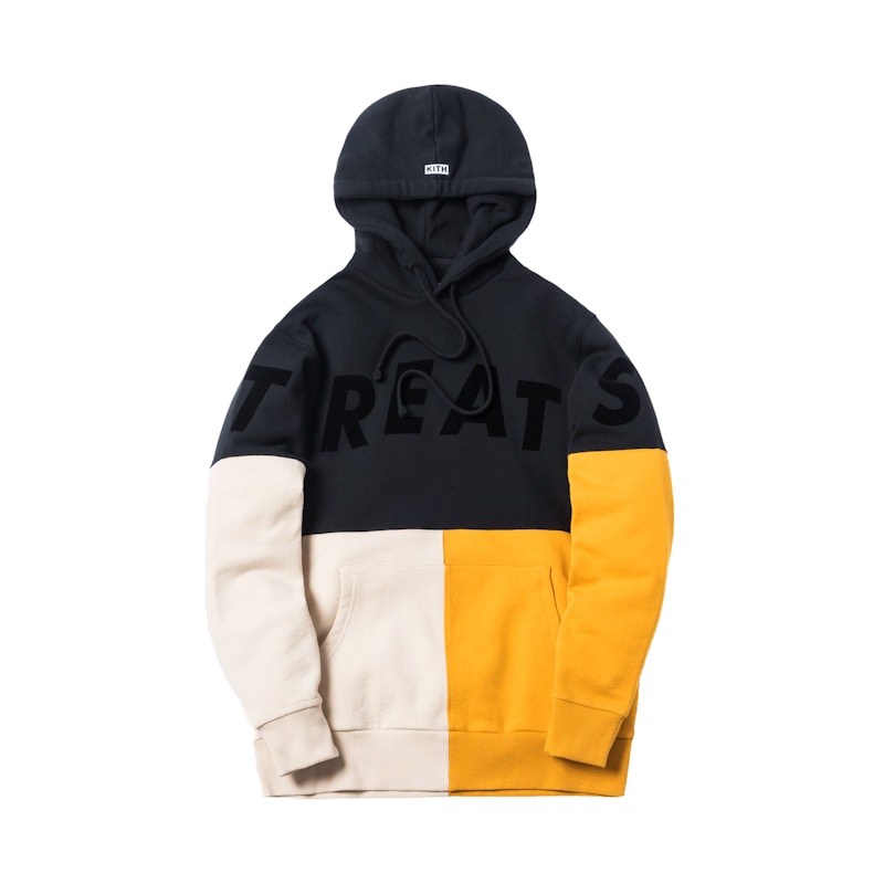 Kith Treats Triblock Hoodie Black