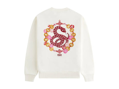 Kith Treats Year Of The Snake Nelson Crewneck Sandrift