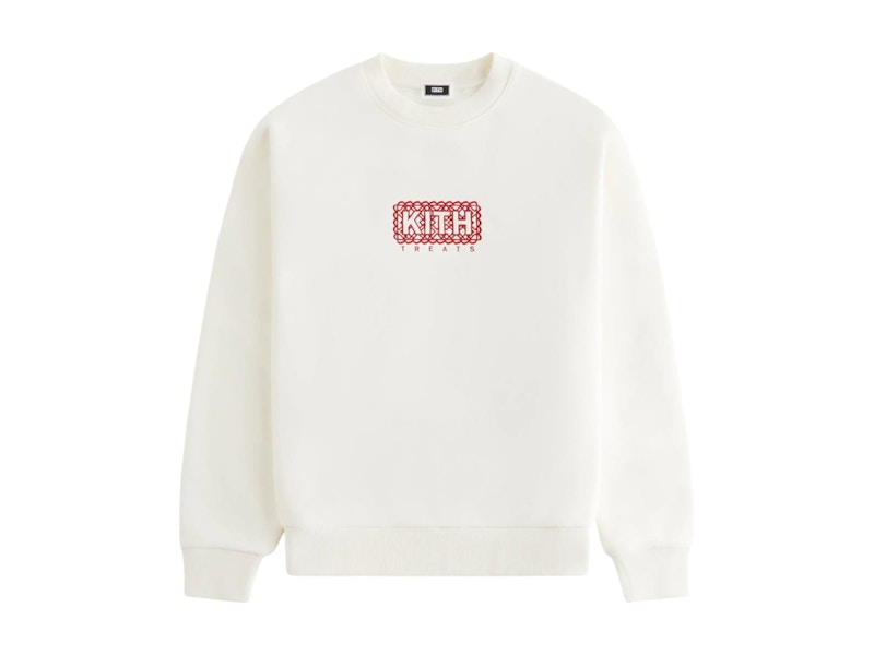Kith Treats Year Of The Snake Nelson Crewneck Sandrift