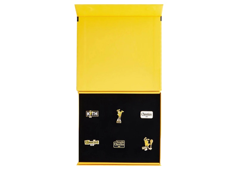 Kith Treats for Cheerios Enamel Pin Set Gold