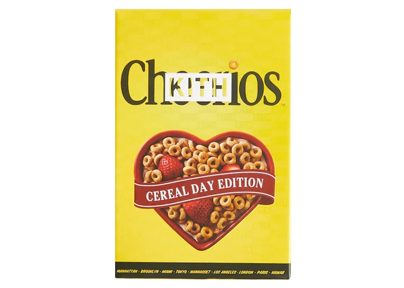 Kith Treats for Cheerios Logo Glass Clear