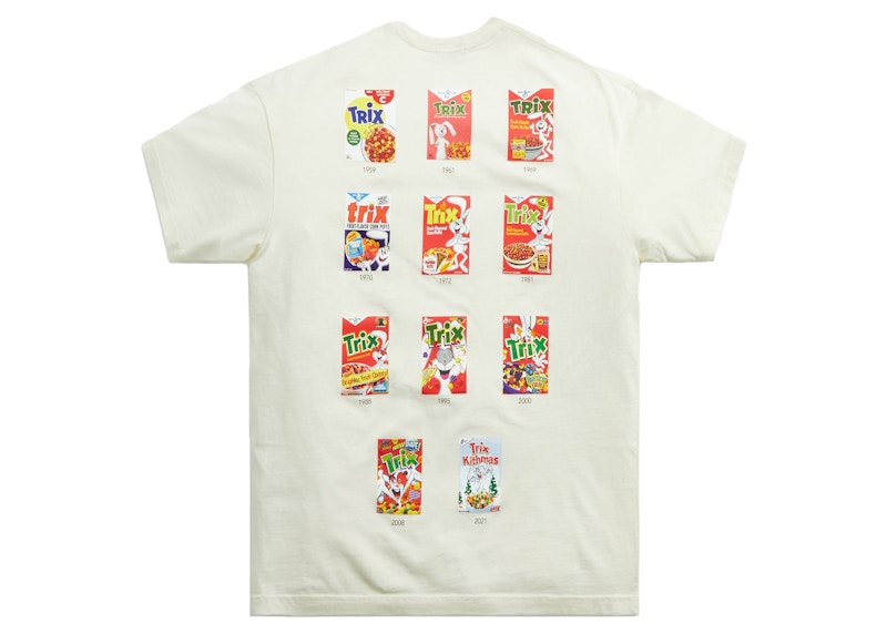 Kith Treats for Trix Cereal Box Archive Tee Sandrift