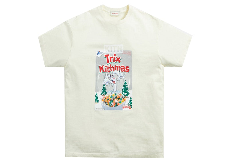 Kith Treats for Trix Cereal Box Archive Tee Sandrift