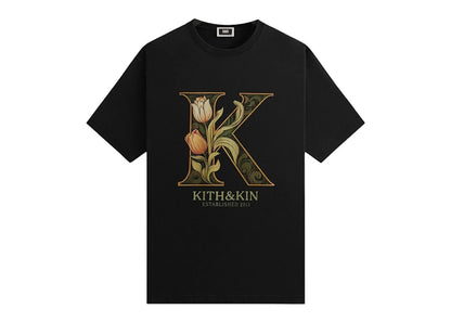 Kith Tulip K Tee Black
