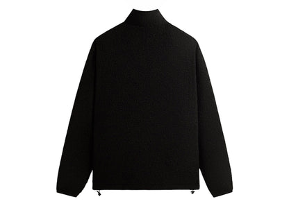 Kith Tweed Eric Quarter Zip Pullover Black