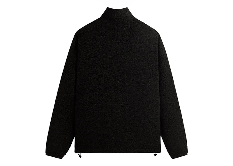 Kith Tweed Eric Quarter Zip Pullover Black
