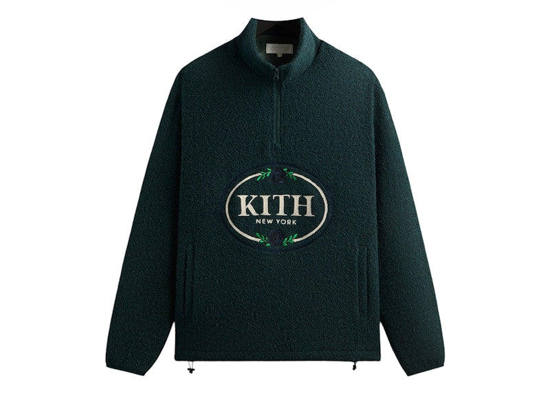 Kith Tweed Eric Quarter Zip Pullover