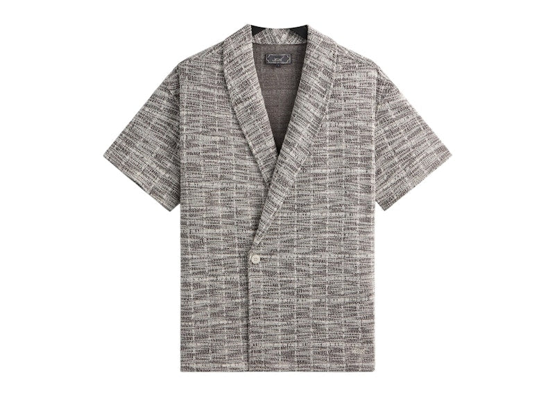 Kith Tweed Short Sleeve Thompson Crossover Shirt Kindling