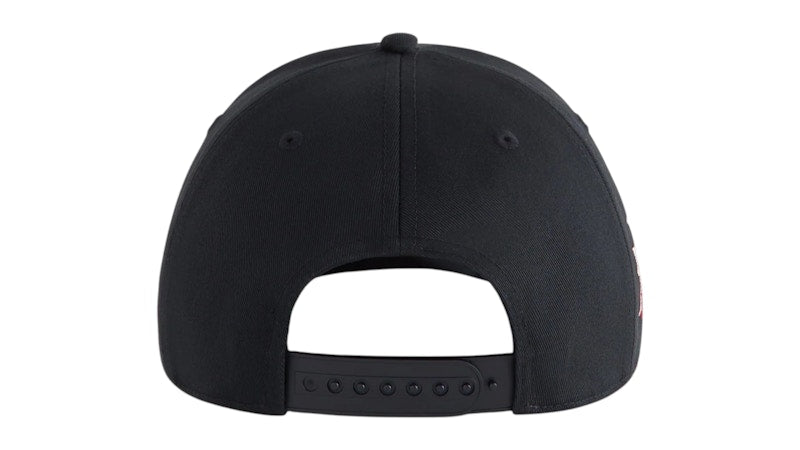 Kith Twill Bay Low Pinch Crown Snapback Black