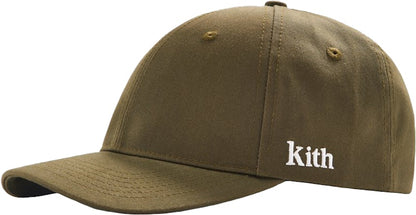 Kith Twill Sporty Cap Olive
