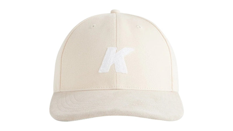 Kith Twill X Suede Aaron Classic Cap Sandrift