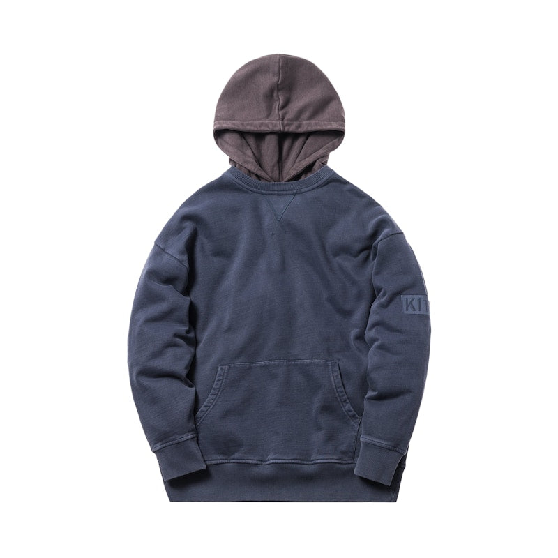 Kith Two-Tone Williams II Hoodie Shark/Battleship Grey