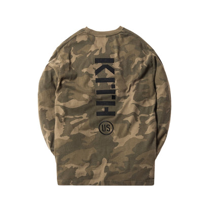 Kith US Spades L/S Tee Camo