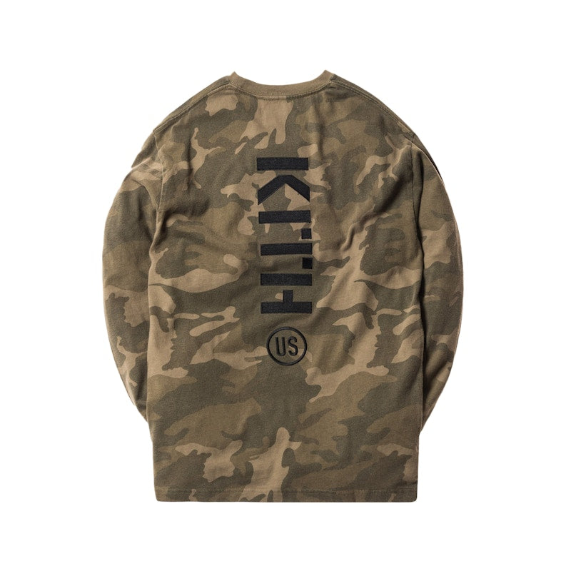 Kith US Spades L/S Tee Camo