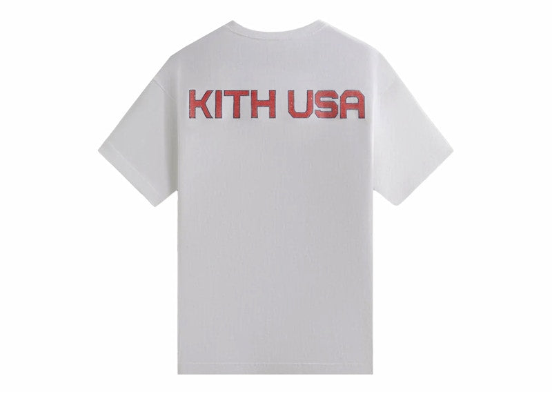 Kith USA Basketball Champions Vintage Tee White