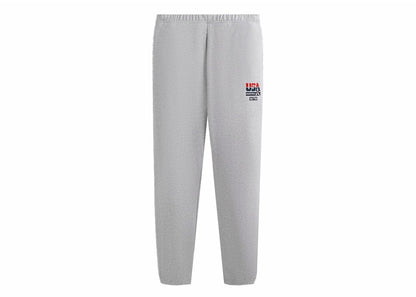 Kith USA Basketball Vintage Nelson Sweatpant Light Heather Grey