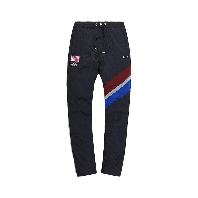 Kith USA Track Pant Black