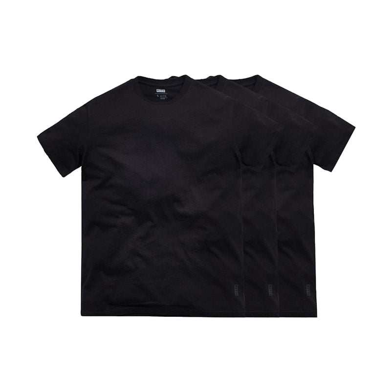 Kith Undershirt (3-Pack) Black