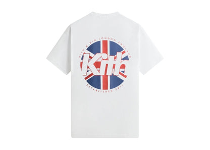 Kith Union Jack Shield Vintage Tee White