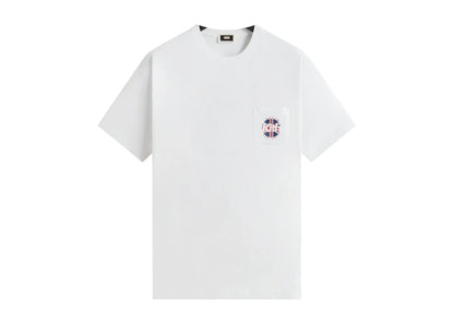 Kith Union Jack Shield Vintage Tee White