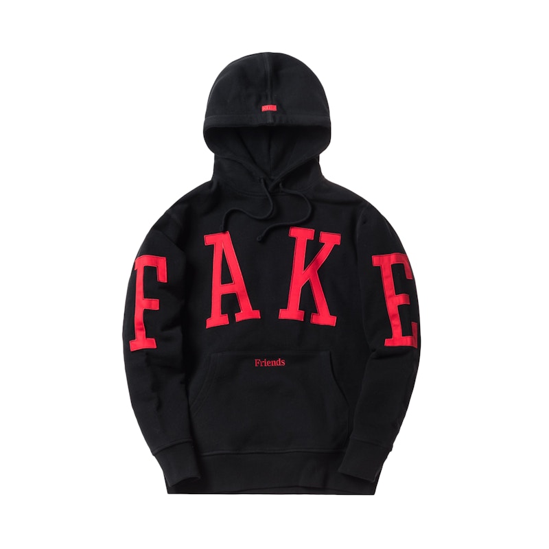 Kith Us Fake Friends Hoodie Black