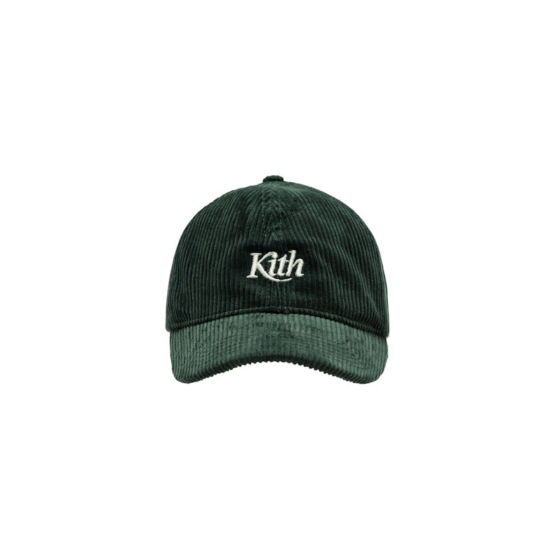 Kith VF Corduroy Cap Forest Green