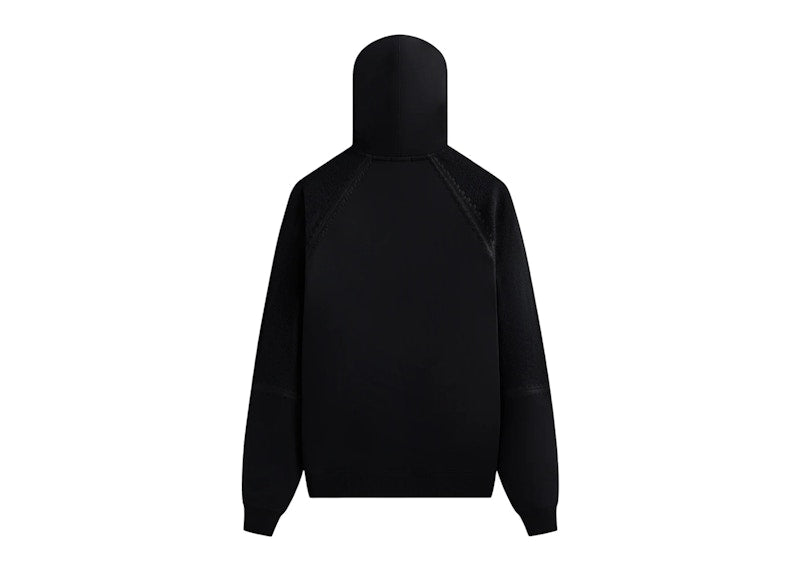 Kith Vale Raglan Hoodie Black
