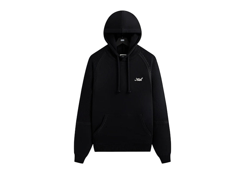 Kith Vale Raglan Hoodie Black