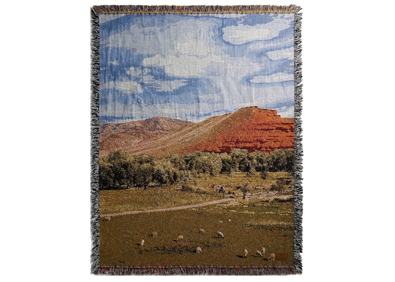 Kith Valley Tapestry Throw Blanket Virtue