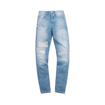 Kith Varick Letter Denim Hosu 2.0 Wash