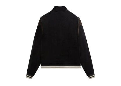 Kith Velvet Rui Track Jacket Black