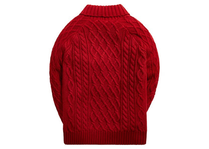 Kith Vesey Shawl Collar Cardigan Pyre
