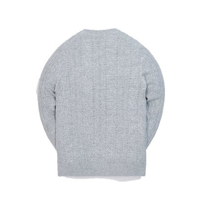 Kith Vintage Tilden Crewneck Sweater Grey
