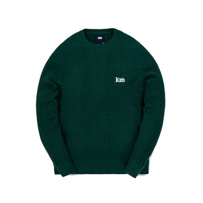 Kith Vintage Tilden Crewneck Sweater Scarab