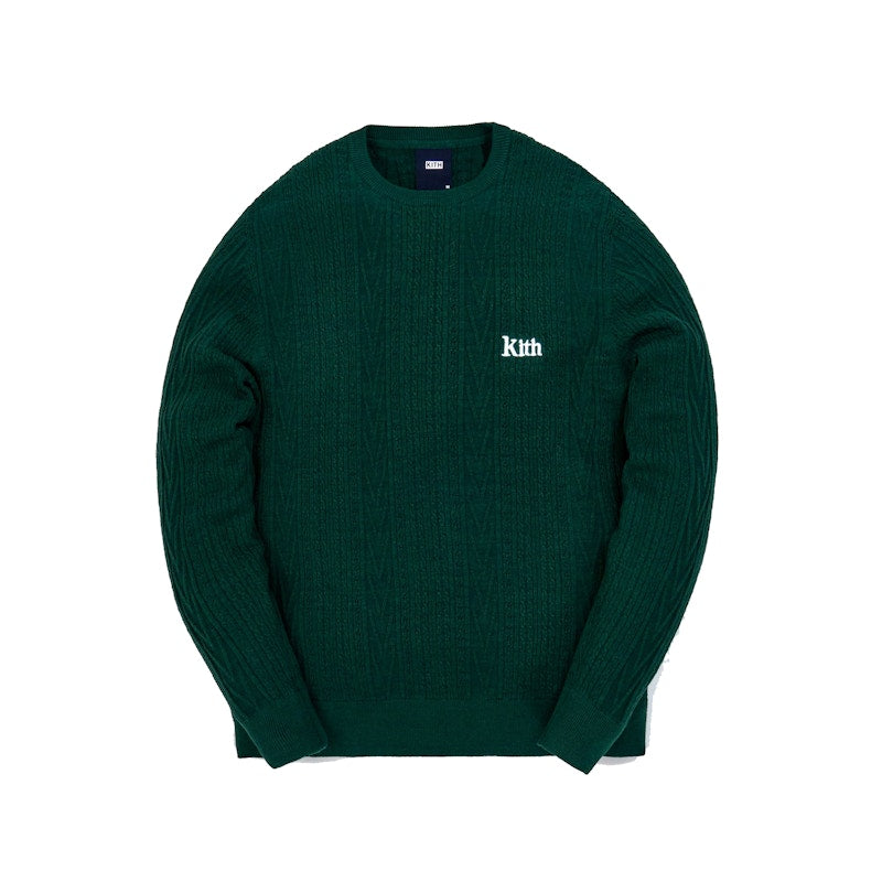 Kith Vintage Tilden Crewneck Sweater Scarab