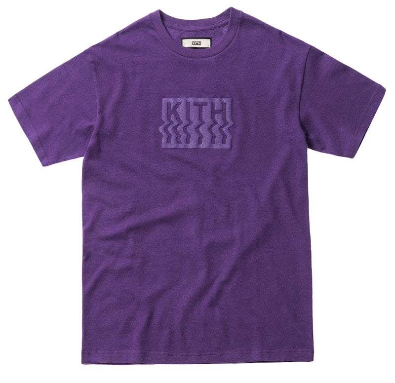 Kith Warp Tee Purple