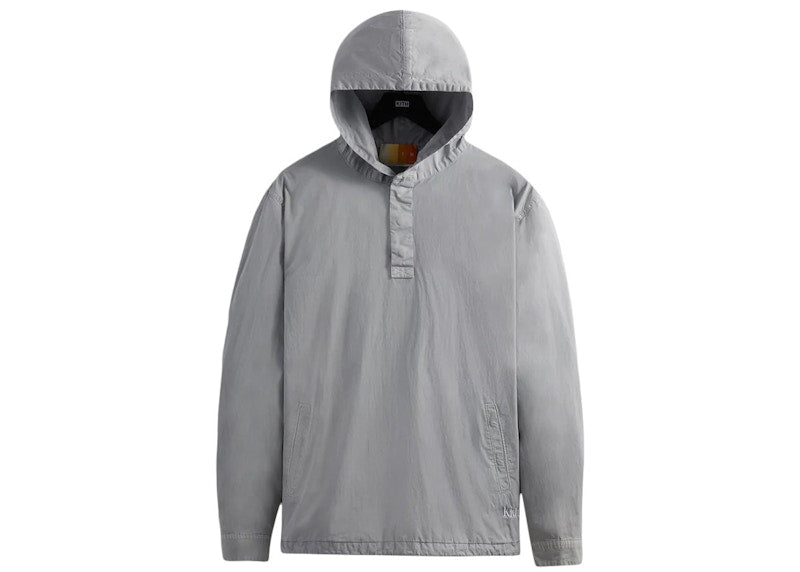 Kith Washed Cotton Adler Hoodie Light Indigo
