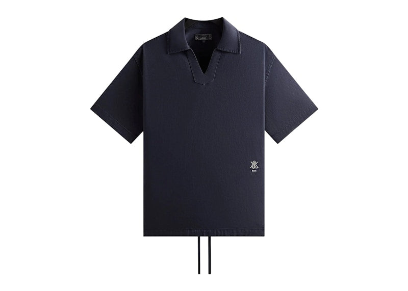 Kith Washed Denim Short Sleeve Glen Pullover Nocturnal