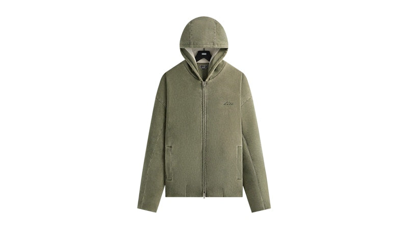 Kith Washed Microsuede Puffed Jaysen Hoodie Cavan