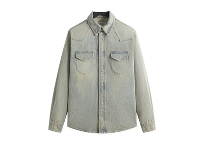 Kith Webster Denim Shirt Keaton Wash
