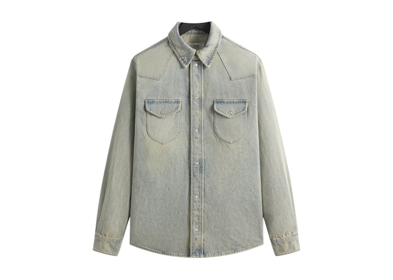 Kith Webster Denim Shirt Keaton Wash